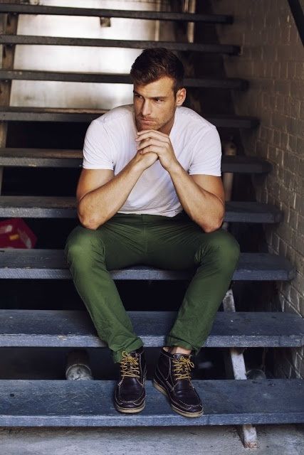 Calça verde best sale oliva masculina